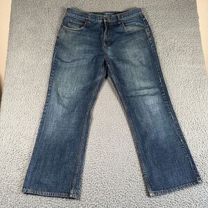 Vtg Anchor Blue Original‎ Jeans Men's 38 Blue Easy Bootleg Y2K Medium Wash